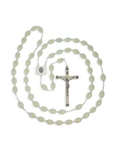 Luminous Oval Bead Wall Rosary