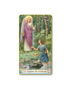 Saint Raphael the Archangel Holy Card