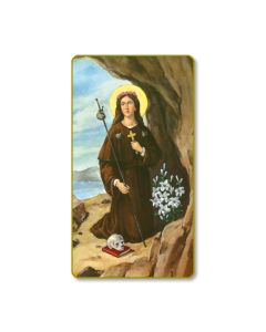 Saint Rosalia Holy Card