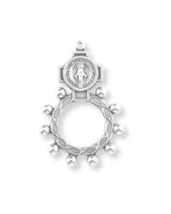 Miraculous Medal Rosary Ring
