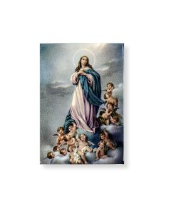 2" x 3" Immaculate Conception Laminated Plaque
