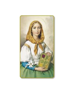 Saint Dymphna Holy Card