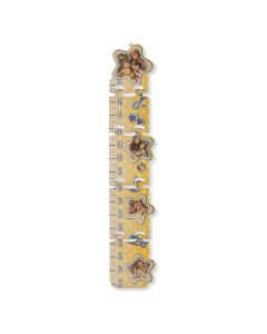 Wood Boys Wall Mountable Puzzle Piece Growth Chart