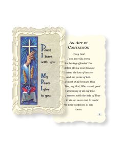 Act Of Contrition Holy Card