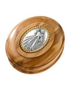 Divine Mercy Olive Wood Keepsake Box