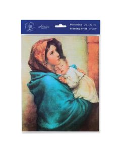 8" x 10" Ferruzzi: Madonna of the Street Print (sold in inc. of 3)