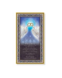 Marriage Blessing Plaque with Prayer