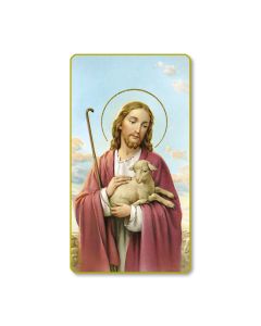 The Good Shepherd Holy Card
