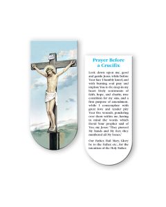 Prayer Before a Crucifix Magnetic Bookmark