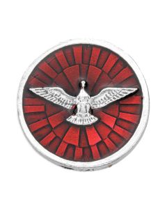 Confirmation Pocket Coin with Red Epoxy (Sold in Inc. of 10)