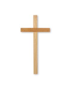 10" Oak Cross, Narrow with Block Profile