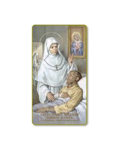 Saint Soledad Holy Card