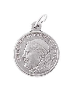 1 1/2"  Pope Benedict Oxidized Metal