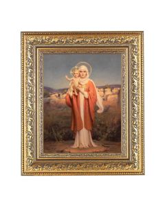8" x 10" Chambers: O.L. of Lebanon Print With an Antique Gold Frame 12 1/2" x 14 1/2"