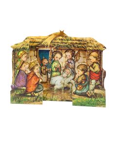 Paper Nativity Scene