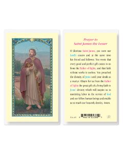 Prayer to Saint James The Less Holy Card
