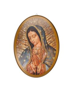 O.L. of Guadalupe Wood Plaque
