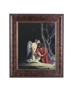 11 1/4" x 13 1/4" Art Deco Frame with an 8" x 10" Bloch: Agony in the Garden Print