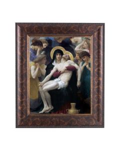 11 1/4" x 13 1/4" Art Deco Frame with an 8" x 10" Bouguereau: Pieta Print