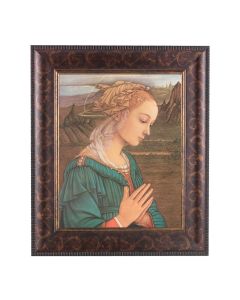 11 1/4" x 13 1/4" Art Deco Frame with an 8" x 10" Lippi: Madonna Print
