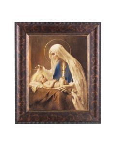 11 1/4" x 13 1/4" Art Deco Frame with an 8" x 10" Chambers: Madonna and Child Print