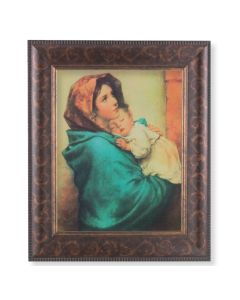 11 1/4" x 13 1/4" Art Deco Frame with an 8" x 10" Madonna of the Streets Print