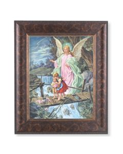 11 1/4" x 13 1/4" Art Deco Frame with an 8" x 10" Guardian Angel Print