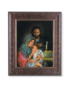 11 1/4" x 13 1/4" Art Deco Frame with an 8" x 10" The Holy Family Print