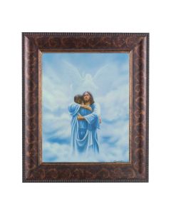 8" x 10" Welcome Home-Reunion Print with an 11 1/4" x 13 1/4" Art Deco Frame 