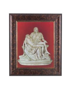 11 1/4" x 13 1/4" Art Deco Frame with an 8" x 10" The Pieta Print