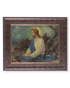 11 1/4" x 13 1/4" Art Deco Frame with an 8" x 10" Meditation in the Garden Print