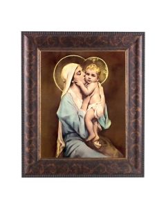 8" x 10" Chambers: Queen of Mothers Print with a 11 1/4" x 13 1/4" Art Deco Frame  