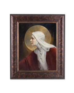 8" x 10" Chambers: The Saint Print with a 11 1/4" x 13 1/4" Art Deco Frame