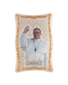 6x9 POPE FRANCIS PLAQUE