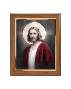 10" x 12" Walnut Frame with Gold Inside Lip and a 8" x 10" Confide in Me Print