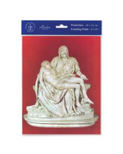 8" x 10" The Pieta Print  (sold in inc. of 3)
