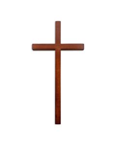 13" WALNUT CROSS Boxed
