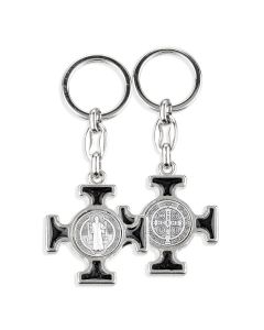 Saint Benedict Keychain