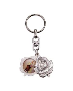 Saint Therese and Our Lady of Mt. Carmel Keychain