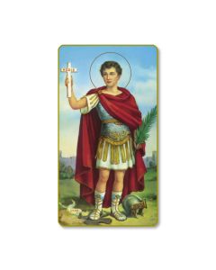 San Expedito Holy Card
