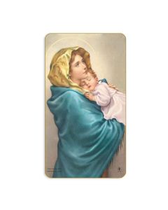 Madonna of the Street Holy Card