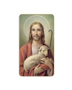 The Lost Lamb Holy Card
