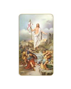 Easter The Resurrection Holy Card