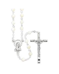 Mother of Pearl Bead Rosary