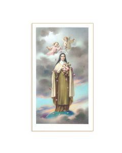 Saint Theresa Holy Card