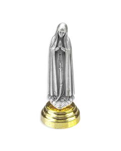 Our Lady of Fatima 2 5/8" Car Statue