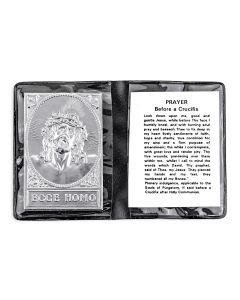Christ in Agony Metal Plaque in Folder -P65