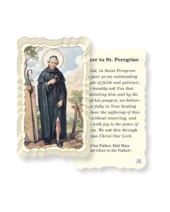 St. Peregrine Holy Card