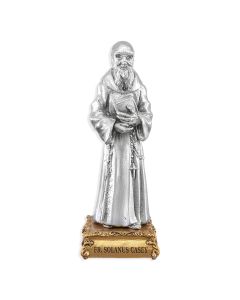 4 1/2" Pewter Father Solanus Casey Statue, Gift Boxed-P65