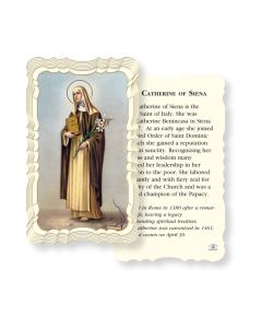 St. Catherine of Siena Holy Card